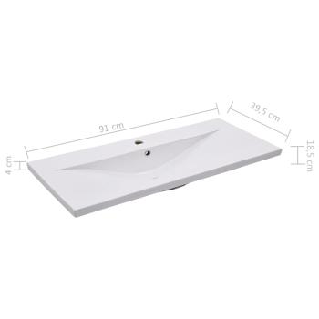 Badmöbel-Set Betongrau Holzwerkstoff