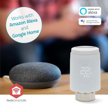 SmartLife Heizkörpersteuerung | Zigbee 3.0 | Batteriebetrieben | LED | Android™ / IOS
