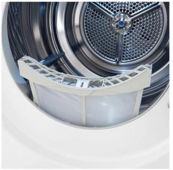 LG RT80V9 A+++ 8 kg Wärmepumpentrockner, 60 cm breit, LED-Display, Auto-Funktion, WIFI, selbstreinigender Kondensator, DUAL Inverter-Wärmepumpe®, Allergy Care, weiß