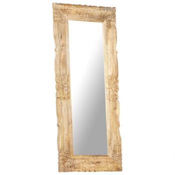Spiegel 110x50 cm Massivholz Mango
