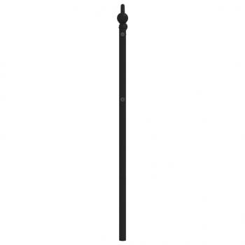 Kopfteil Metall Schwarz 90 cm