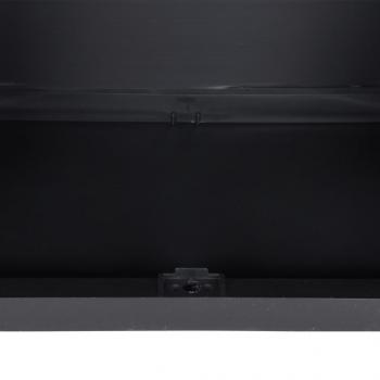 Gartenschrank Schwarz 65x37x85 cm PP