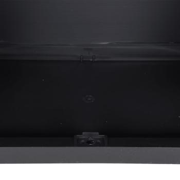 ARDEBO.de - Gartenschrank Grau und Schwarz 97x37x85 cm PP