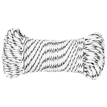 Bootsseil Geflochten Weiß 3 mmx250 m Polyester