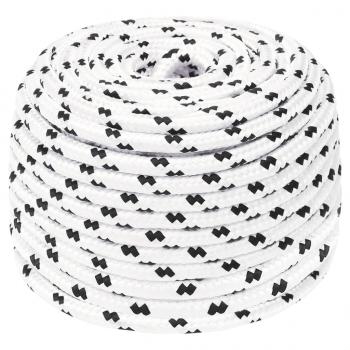 ARDEBO.de - Bootsseil Geflochten Weiß 10 mmx25 m Polyester