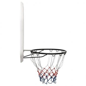 Basketballkorb Weiß 109x71x3 cm Polyethylen