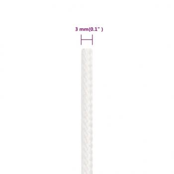 Bootsseil Weiß 3 mm 250 m Polypropylen