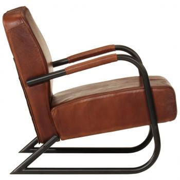 Sessel Braun Echtleder