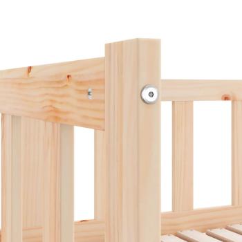 Tagesbett Ausziehbar 90x200 cm Massivholz Kiefer