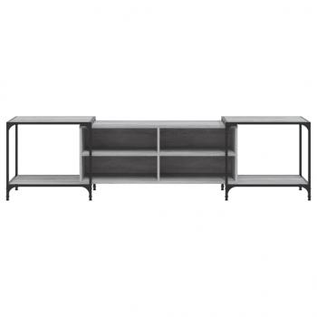TV-Schrank Grau Sonoma 203x37x50 cm Holzwerkstoff