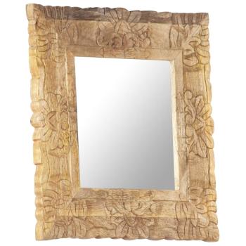 Spiegel 50x50 cm Massivholz Mango 