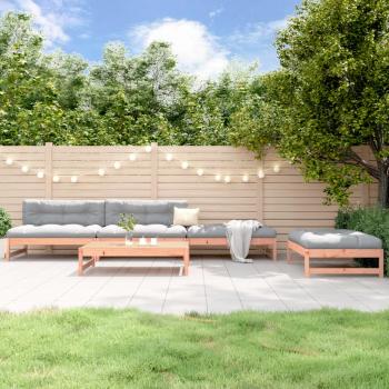 ARDEBO.de - 5-tlg. Garten-Lounge-Set Massivholz Douglasie