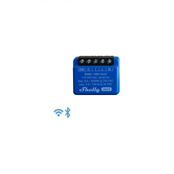 Shelly 1 Mini Gen3 Relais, Schalter, WLAN, Bluetooth, 1 Kanal 8 A, Unterputz (Shelly_1_Mini_G3)