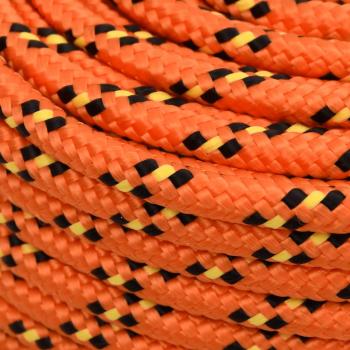 Bootsseil Orange 10 mm 500 m Polypropylen