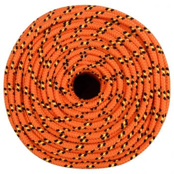 Bootsseil Orange 8 mm 50 m Polypropylen