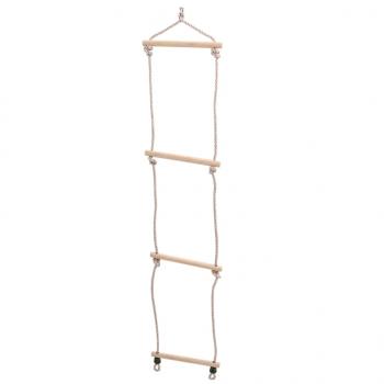   Schaukelsitz mit Seilleiter Blau 37x15 cm PE