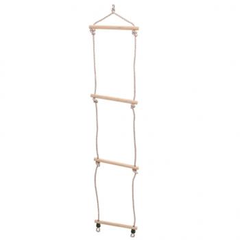    Schaukelsitz mit Seilleiter Blau 37x15 cm PE