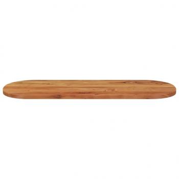 Tischplatte 110x40x2,5 cm Oval Massivholz Akazie