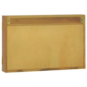 Spiegelschrank 60x10x40 cm Massivholz Teak