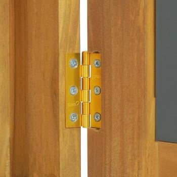 Spiegelschrank 60x10x40 cm Massivholz Teak
