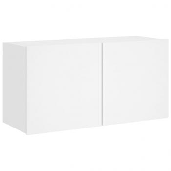 TV-Wandschrank Weiß 80x30x41 cm