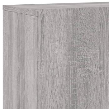 TV-Wandschrank Grau Sonoma 100x30x41 cm