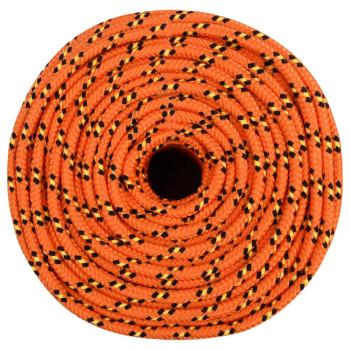 Bootsseil Orange 6 mm 50 m Polypropylen