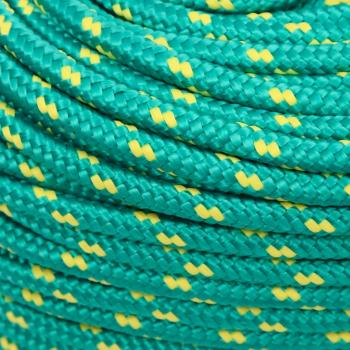 Bootsseil Grün 10 mm 25 m Polypropylen