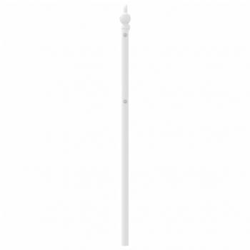 Kopfteil Metall Weiß 90 cm