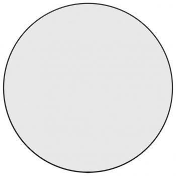 Wandspiegel Schwarz Ø 60 cm Rund