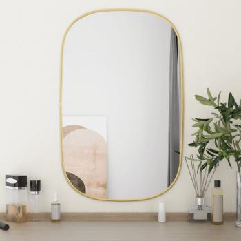 ARDEBO.de - Wandspiegel Golden 70x45 cm