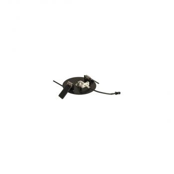 SLV HELIA 40 Pendelleuchte, LED, 3000K, rund, schwarz, Einbauversion (158410)