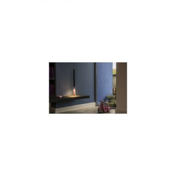 SLV HELIA 40 Pendelleuchte, LED, 3000K, rund, schwarz, Einbauversion (158410)