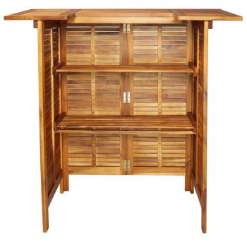 Bartisch 110x50x105 cm Massivholz Akazie