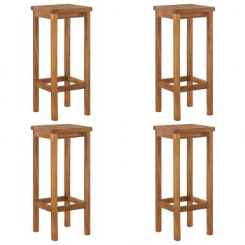 5-tlg. Gartenbar-Set Massivholz Akazie
