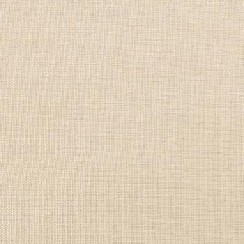 Kopfteil mit Ohren Creme 183x23x78/88 cm Stoff