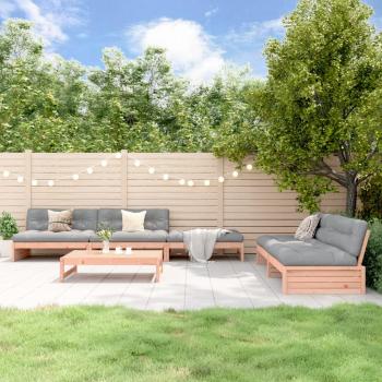 ARDEBO.de - 6-tlg. Garten-Lounge-Set Massivholz Douglasie