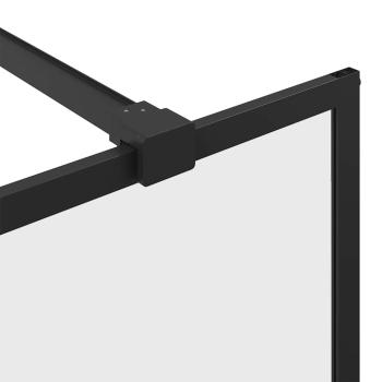 Duschwand für Begehbare Dusche mit Klarem ESG-Glas 140x195 cm