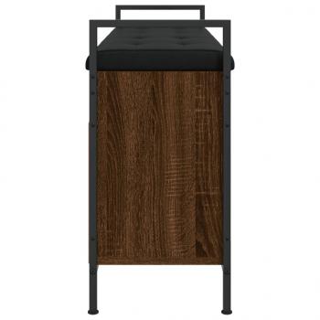Schuhbank Braun Eichen-Optik 105,5x32x57,5 cm Holzwerkstoff