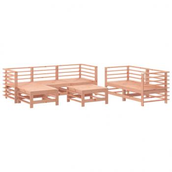 ARDEBO.de - 7-tlg. Garten-Lounge-Set Massivholz Douglasie