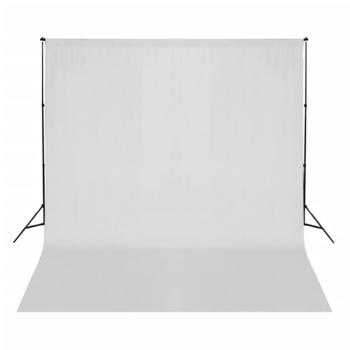 Fotostudio-Set mit Beleuchtung, Hintergrund und Reflektor
