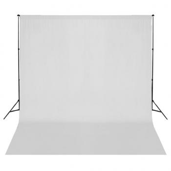 Fotostudio-Set mit Leuchten, Hintergrund und Reflektor