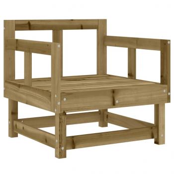Gartenstühle 2 Stk. Kiefernholz Imprägniert