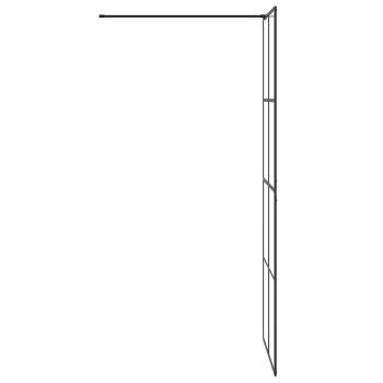 Duschwand für Begehbare Dusche mit Klarem ESG Glas 80x195 cm