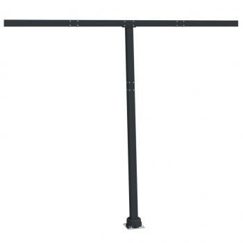Stützen für Markisen Anthrazit 300x245 cm Eisen 