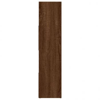 Bücherregal/Raumteiler Braun Eichen-Optik 105x24x102 cm