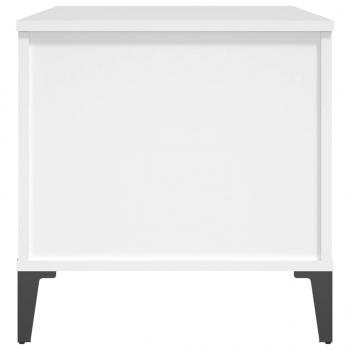Couchtisch Weiß 90x44,5x45 cm Holzwerkstoff