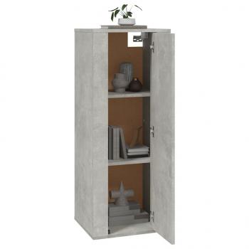 TV-Wandschrank Betongrau 40x34,5x100 cm