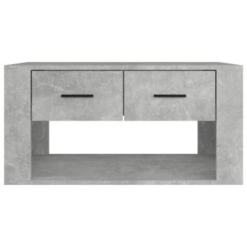 Couchtisch Betongrau 80x50x40 cm Holzwerkstoff