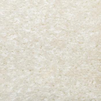 Teppich ISTAN Hochflor Glänzend Creme 160x230 cm